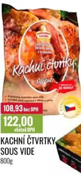 Ratio KACHNÍ ČTVRTKY SOUS VIDE nabídka