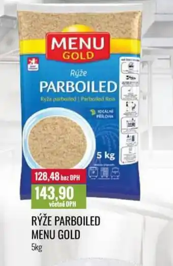 Ratio RÝŽE PARBOILED MENU GOLD nabídka