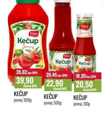 Ratio KEČUP nabídka