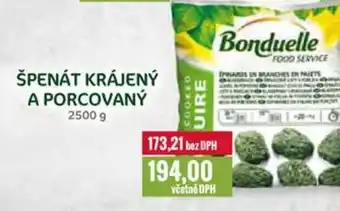 Ratio ŠPENÁT KRÁJENÝ A PORCOVANÝ nabídka