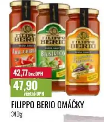 Ratio FILIPPO BERIO OMÁČKY nabídka