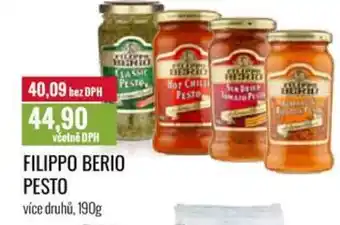 Ratio FILIPPO BERIO PESTO nabídka