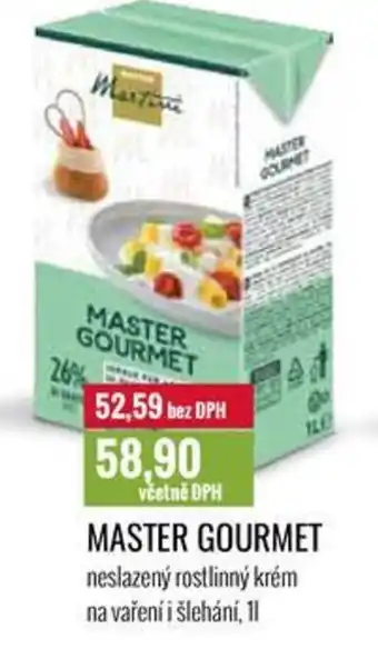 Ratio MASTER GOURMET nabídka