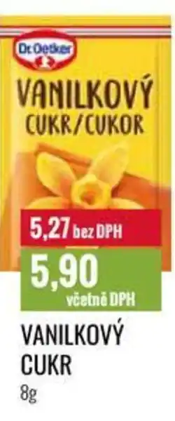 Ratio VANILKOVÝ CUKR nabídka