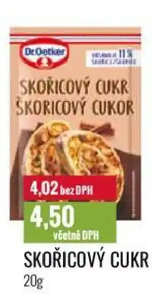 Ratio SKOŘICOVÝ CUKR nabídka