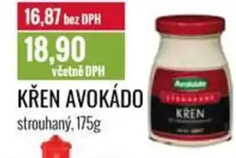 Ratio KŘEN AVOKÁDO strouhaný nabídka