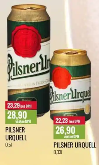 Ratio PILSNER URQUELL nabídka