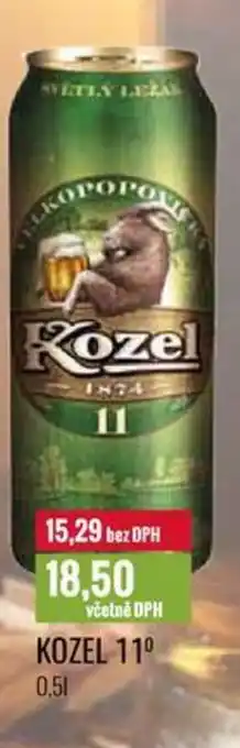 Ratio KOZEL 11⁰ 0,5L nabídka