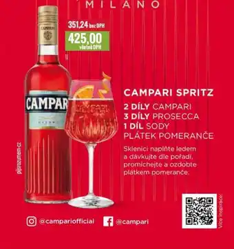 Ratio CAMPARI SPRITZ nabídka