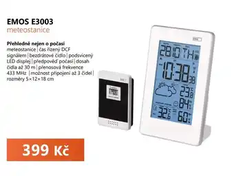 EMOS E3003 meteostanice