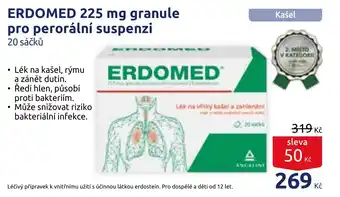 Benu ERDOMED 225 mg granule pro perorální suspenzi 20 sáčků nabídka