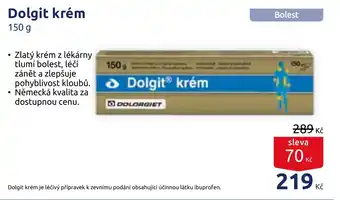 Benu Dolgit krém 150 g nabídka