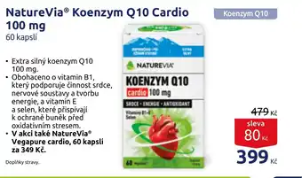 Benu NatureVia Koenzym Q10 Cardio 100 mg 60 kapslí nabídka