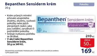 Benu Bepanthen Sensiderm krém 20 g nabídka