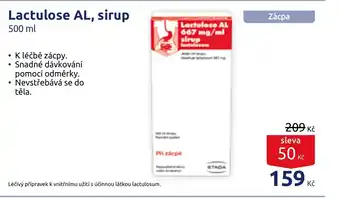 Benu Lactulose AL, sirup 500 ml nabídka