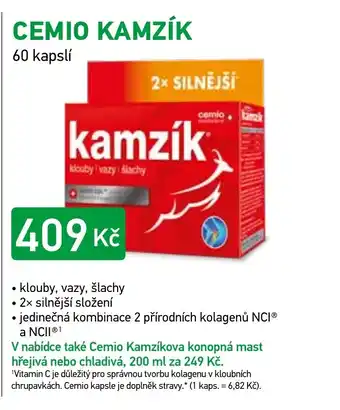Alphega Lékárna CEMIO KAMZÍK 60 kapslí nabídka