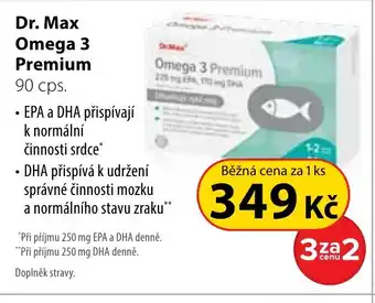 Dr. Max Dr. Max Omega 3 Premium 90 cps. nabídka