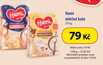 Dr. Max Hami mléčné kaše 210 g nabídka