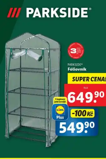 Lidl Fóliovník nabídka