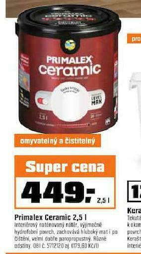 OBI Primalex ceramic nabídka