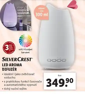 Lidl LED AROMA DIFUZÉR nabídka