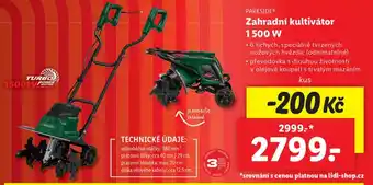 Lidl Zahradní kultivátor 1500 W nabídka