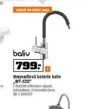 OBI Umyvadlová baterie baliv nabídka