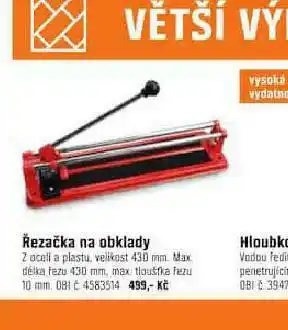 Řezačka na obklady