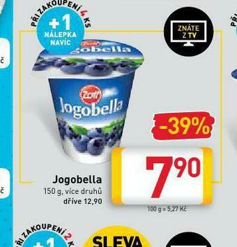 Billa Jogobella nabídka