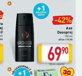 Billa Axe deosprej nabídka