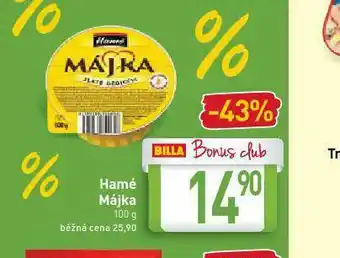 Billa Hamé paštika nabídka