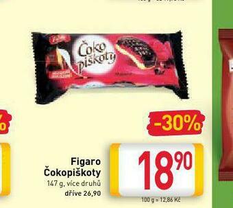 Billa Figaro čokopiškoty nabídka