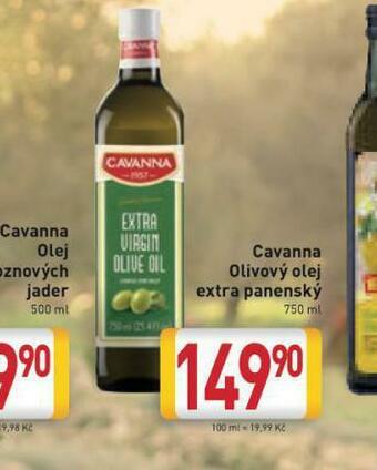Billa Cavanna olivový olej extra panenský nabídka