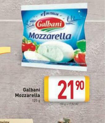 Billa Mozzarella nabídka