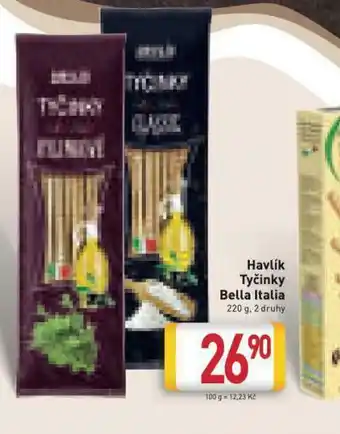 Billa Havlík tyčinky bella italia nabídka