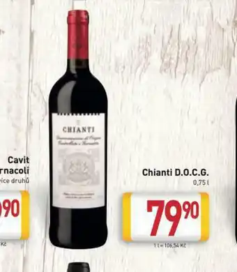 Billa Chianti d.o.c.g. nabídka