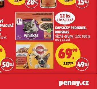 Penny Market Pedigree kapsičky pro psy nabídka