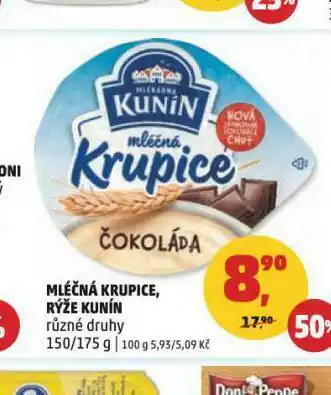 Penny Market Mléčná krupice, rýže nabídka
