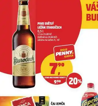 Penny Market Pivo staročech ležák nabídka
