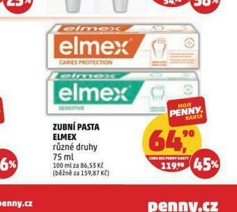 Penny Market Elmex zubní pasta nabídka