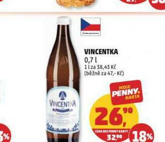 Penny Market Vincentka nabídka
