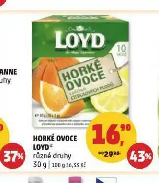Penny Market Horké ovoce loyd nabídka