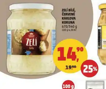 Penny Market Zelí bílé, červené karlova koruna nabídka
