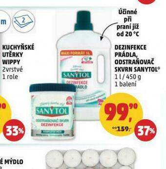 Penny Market Sanytol dezinfekce prádla nabídka