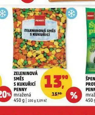 Penny Market Zeleninová směs s kukuřicí penny nabídka