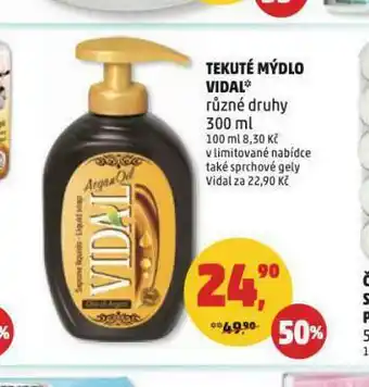 Penny Market Vidal tekuté mýdlo nabídka