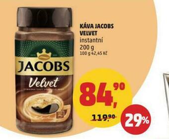 Penny Market Káva jacobs velvet nabídka