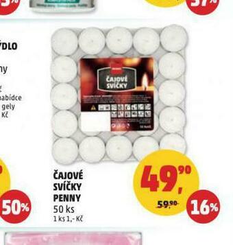Penny Market Čajové svíčky penny nabídka