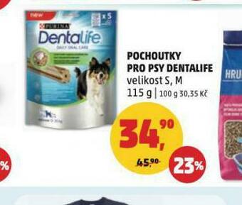 Penny Market Dentalife pochoutky pro psy nabídka