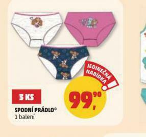 Penny Market Spodní prádlo nabídka